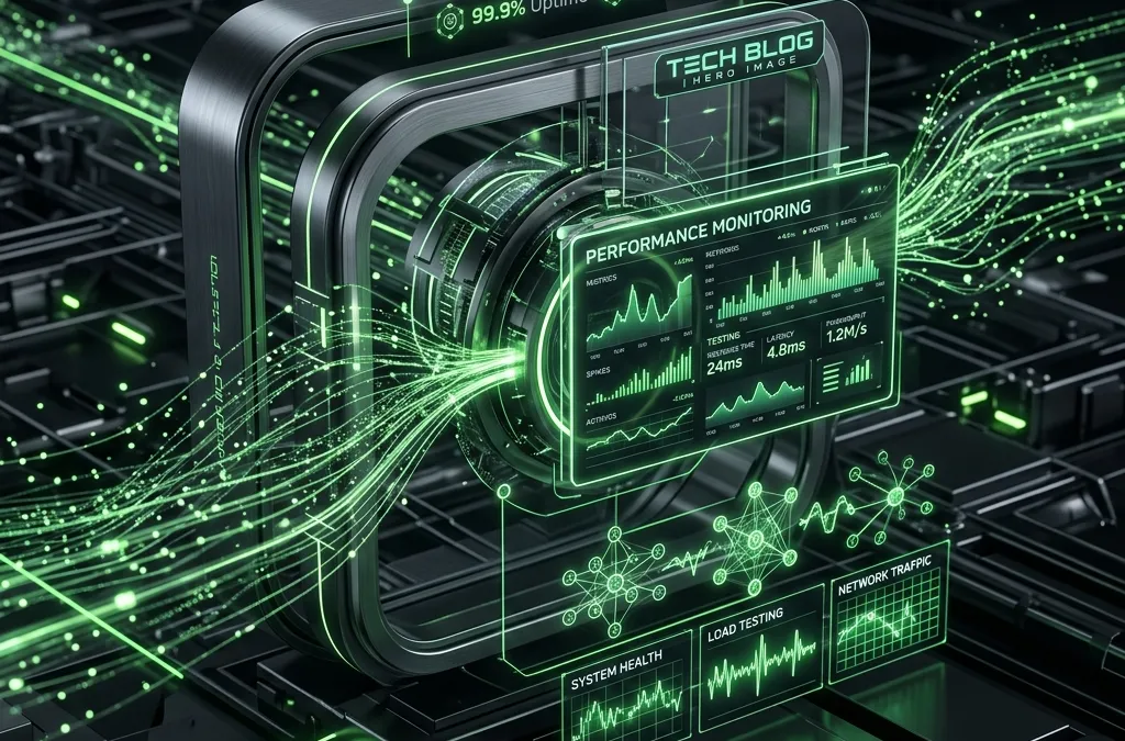 Abstract representation of data performance monitoring