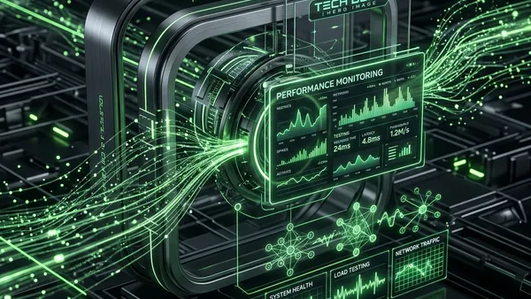 Abstract representation of data performance monitoring